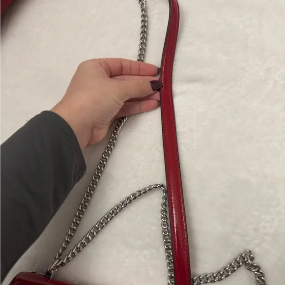 🌺Coach Mini Klare Crossbody Bag -Fire Red - Picture 5 of 13